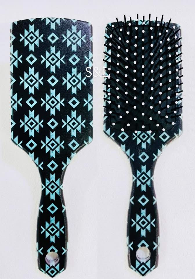 Black Aztec Brush