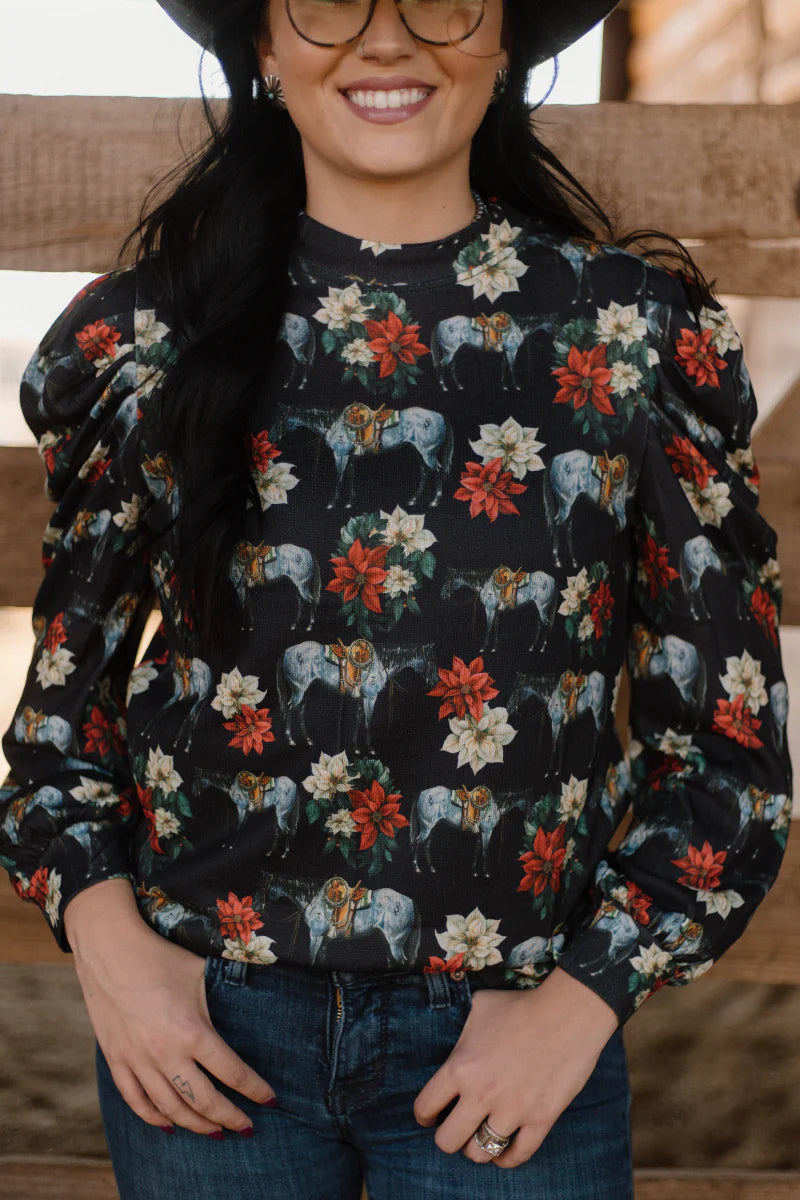 Roan In Bloom Top