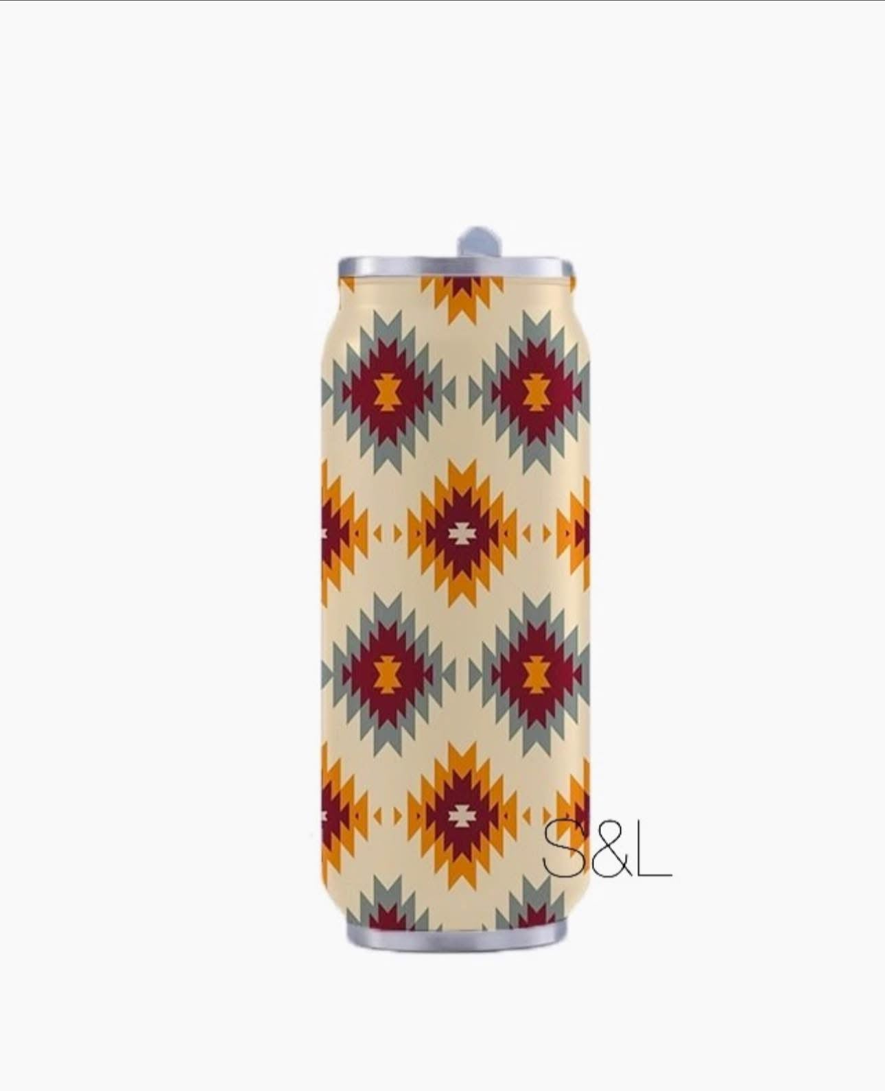 Rustic Aztec (16oz. Can Cup)