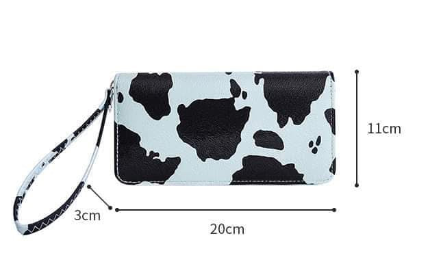 Cow Print Wallet
