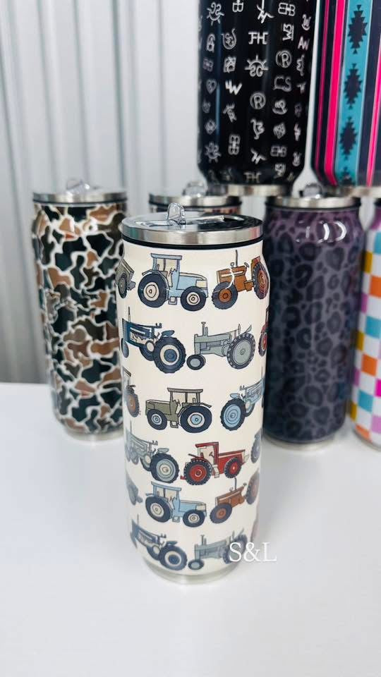 Tractors (16oz. Can Cup)