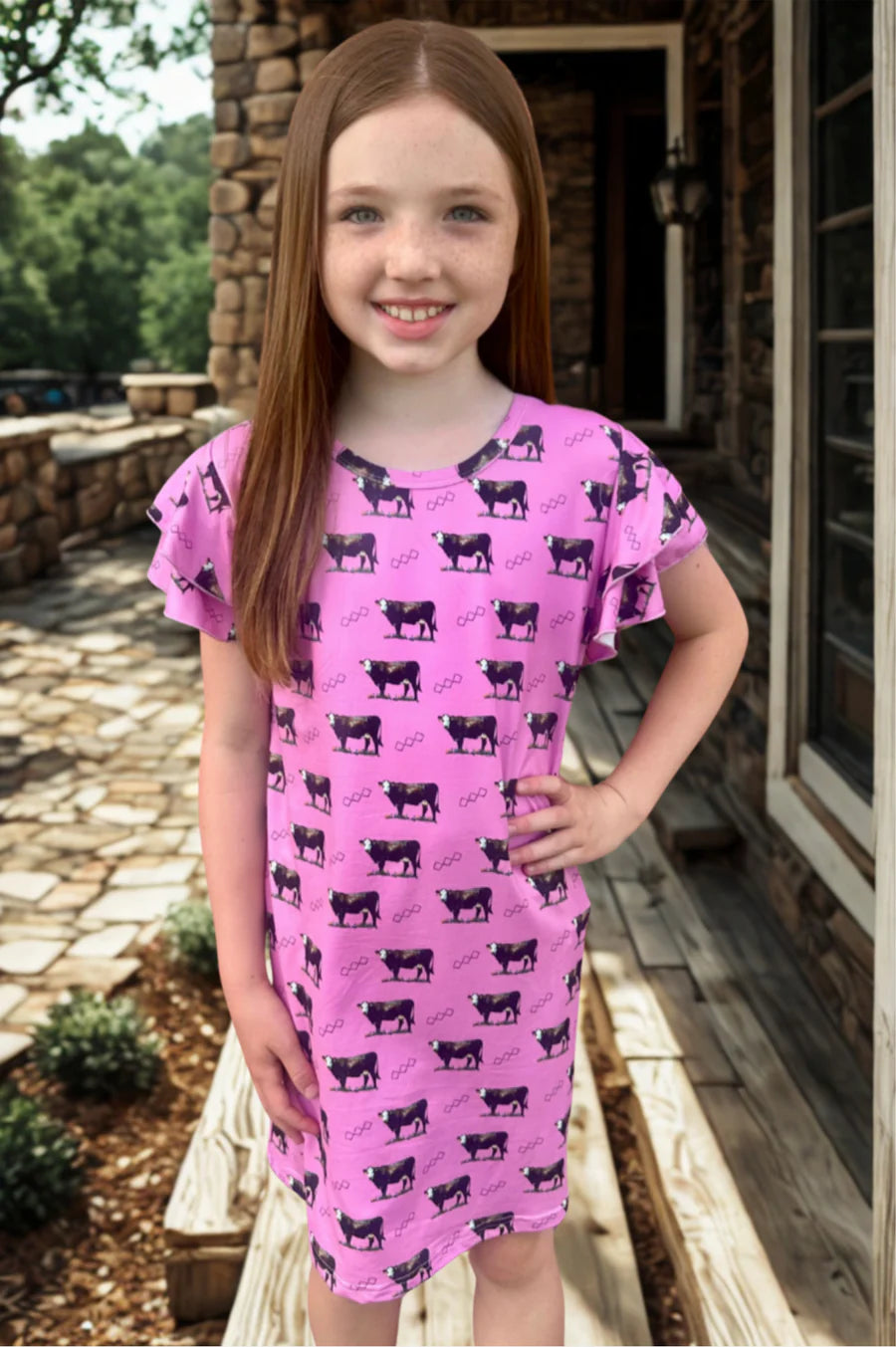 Cows Come Home Dress