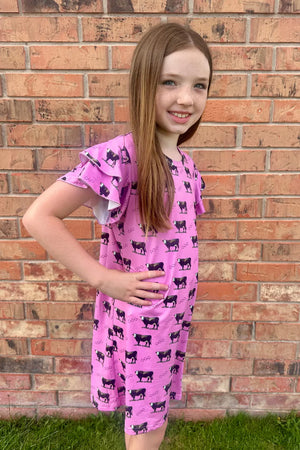 Cows Come Home Dress