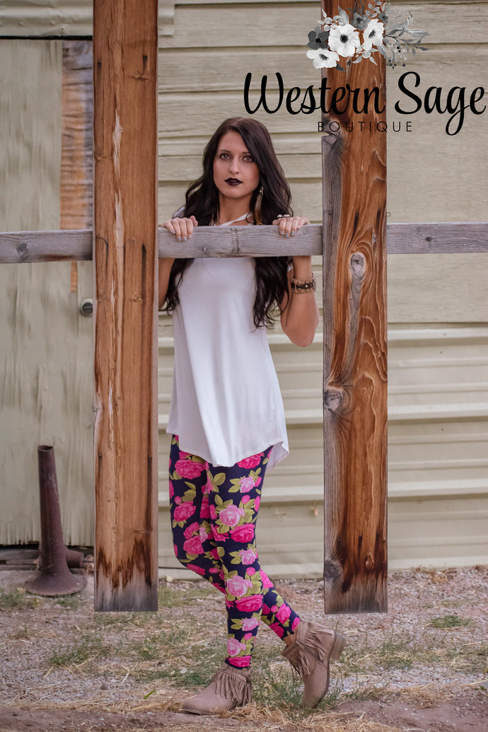 Flirty Floral Leggings