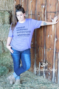 Rodeo Queen Mom  (Heather Purple)