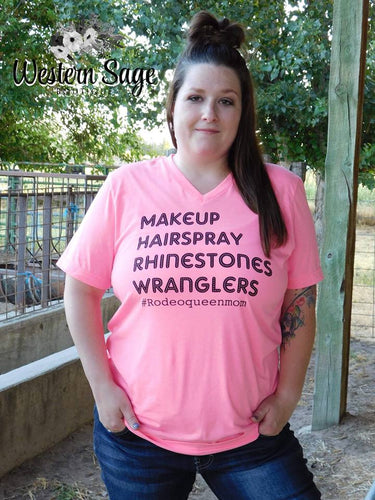 Rodeo Queen Mom  (Neon PINK)