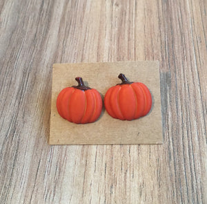 Pumpkin Earrings